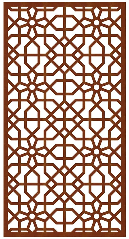 Nuotraukų rėmelis Sodo sienos dekoracija, 105x55cm, corten plienas