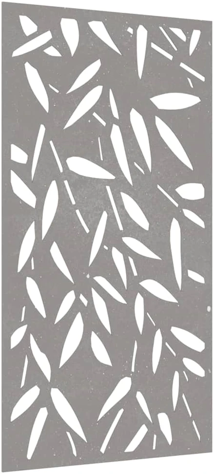 Nuotraukų rėmelis Sodo sienos dekoracija, 105x55cm, corten plienas, bambukas