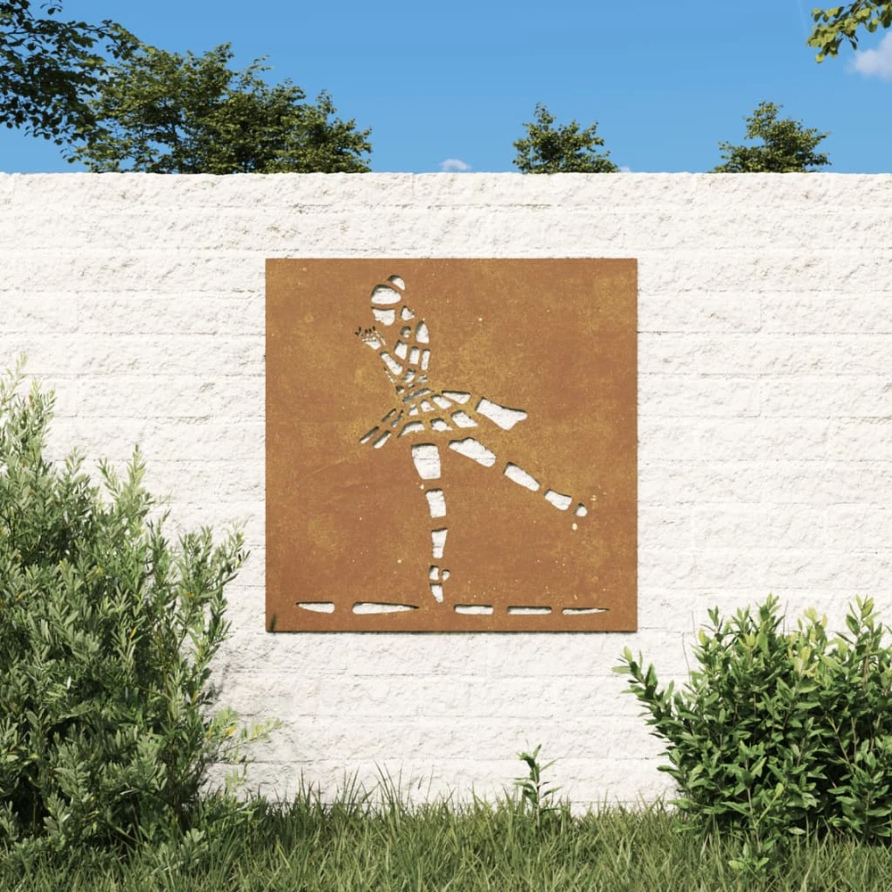 Nuotraukų rėmelis Sodo sienos dekoracija, 55x55cm, corten plienas, balerina