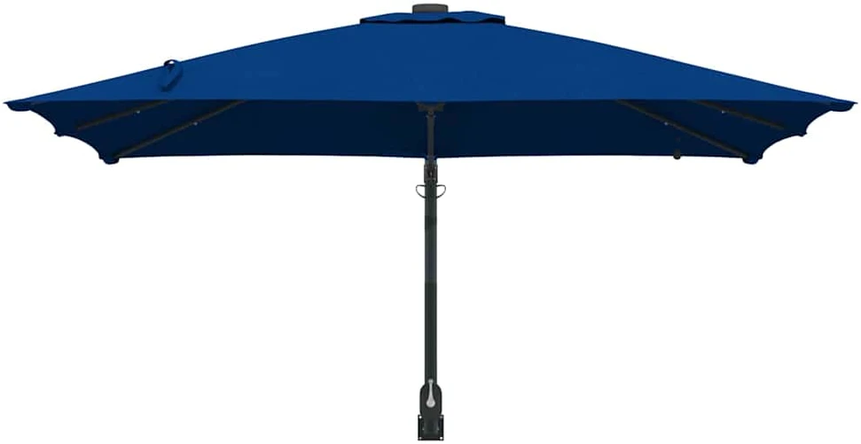 Sodo skėtis 248,5 x 247,5 x 160 cm Poliesteris ir plienas