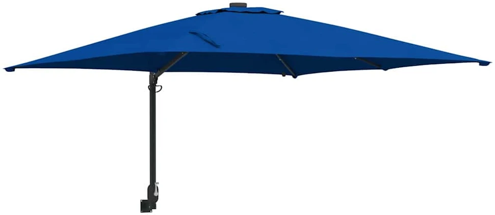 Sodo skėtis 248,5 x 247,5 x 160 cm Poliesteris ir plienas