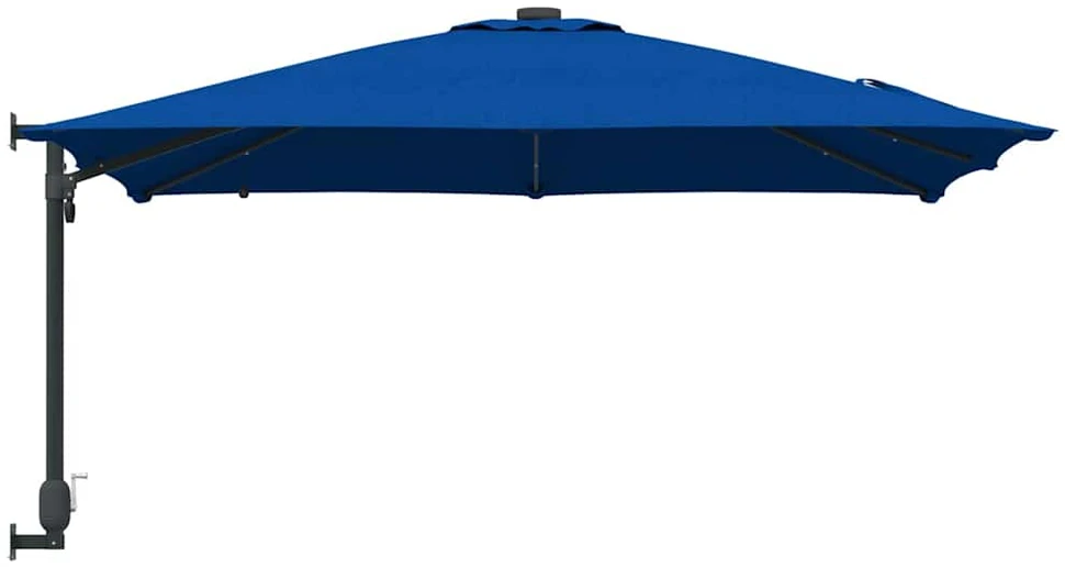 Sodo skėtis 248,5 x 247,5 x 160 cm Poliesteris ir plienas