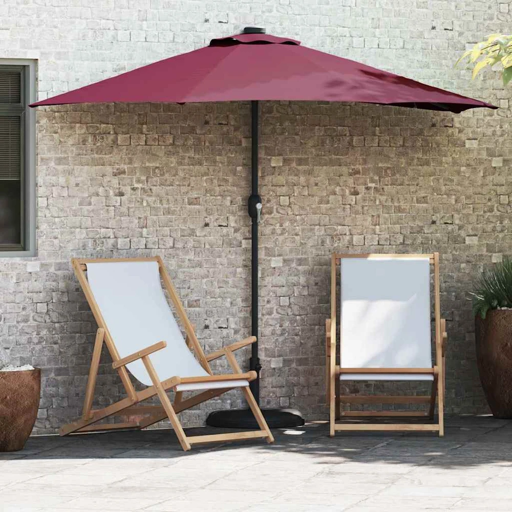 Sodo skėtis 294 x 150 x 224 cm Poliesteris ir plienas