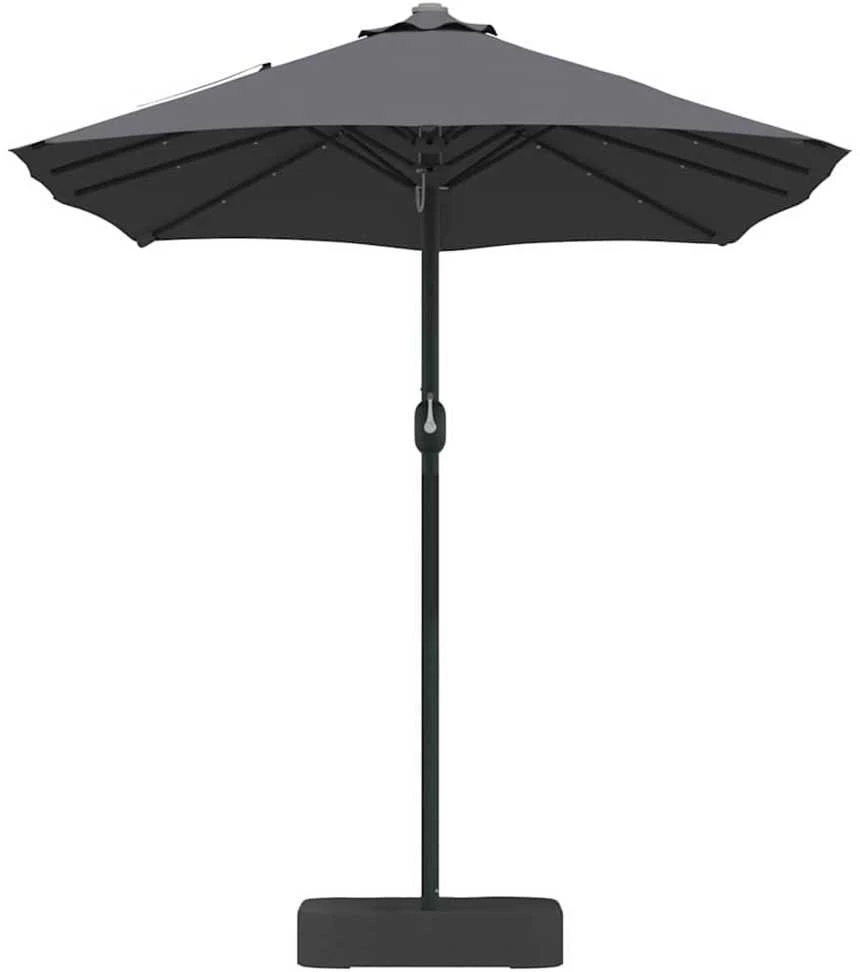 Sodo skėtis Antracitas 385 x 209 x 244 cm Poliesteris