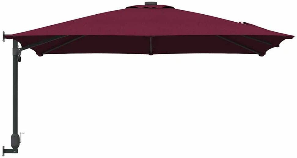 Sodo skėtis 248,5 x 247,5 x 160 cm Poliesteris ir plienas
