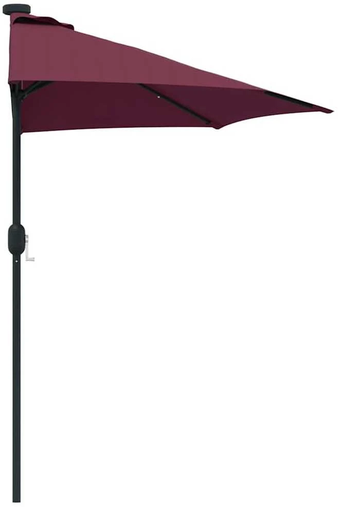 Sodo skėtis 294 x 150 x 224 cm Poliesteris ir plienas