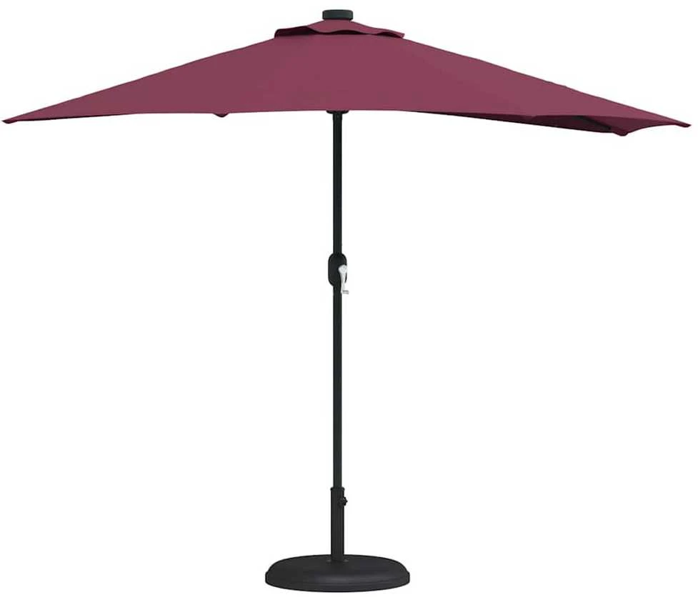Sodo skėtis 294 x 150 x 224 cm Poliesteris ir plienas