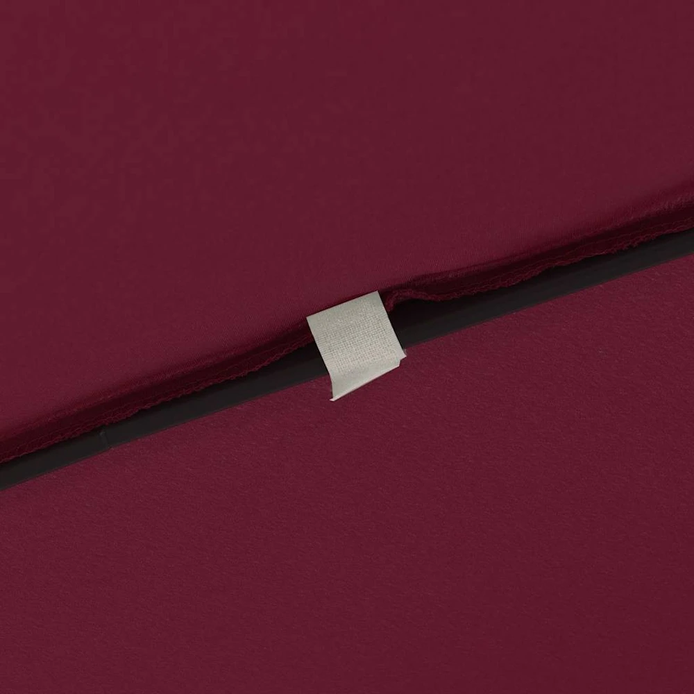 Sodo skėtis Bordo raudona 295 x 295 x 245 cm