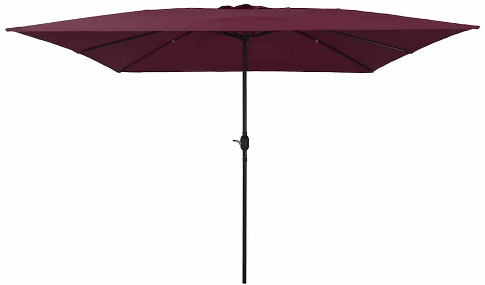 Sodo skėtis Bordo raudona 295 x 295 x 245 cm