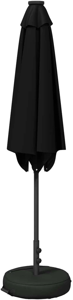 Sodo skėtis su LED šviesomis ir standu 270 x 270 cm Poliesteris