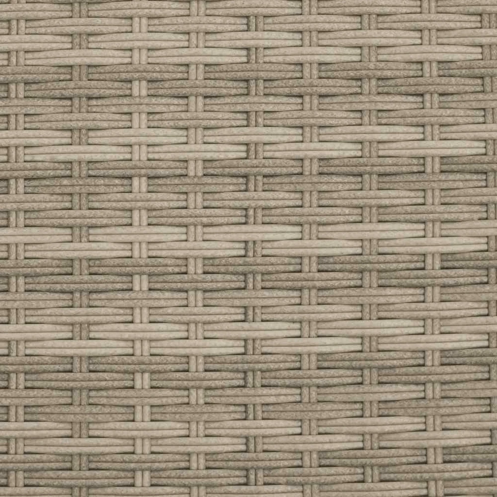 sodo sofa 2-vietė su skėčiu ir kėdėmis šviesiai pilkos spalvos