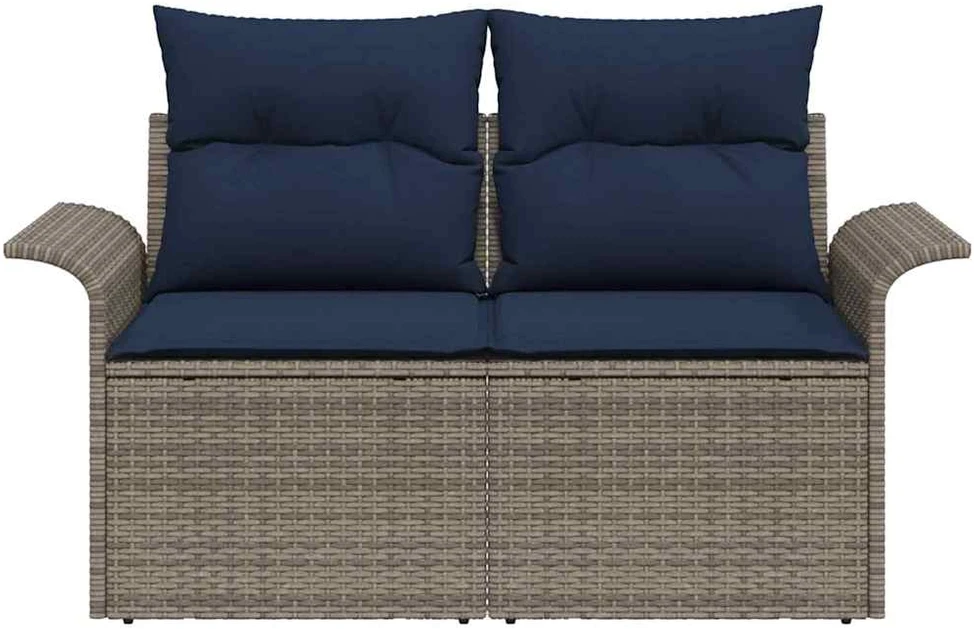 Sodo sofa 2-Vietų skaičius poliratanas