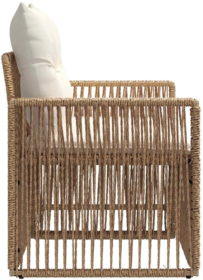 Sodo sofa 2-Vietų skaičius Smėlio poliratanas