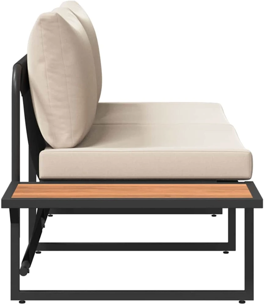 Sodo sofa 2-Vietų skaičius Tortora Plienas