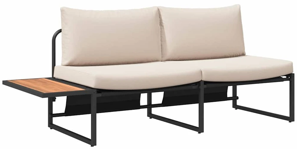 Sodo sofa 2-Vietų skaičius Tortora Plienas