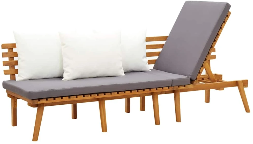 Lova Sodo sofa, 200x65cm, akacijos medienos masyvas