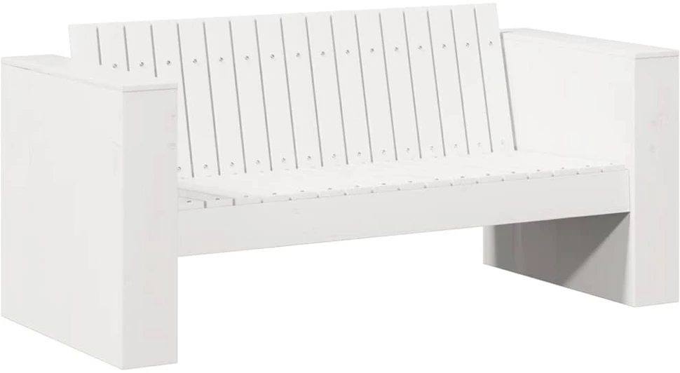 Sodo sofa Balta 134 x 60 x 62 cm Kietos pušies mediena