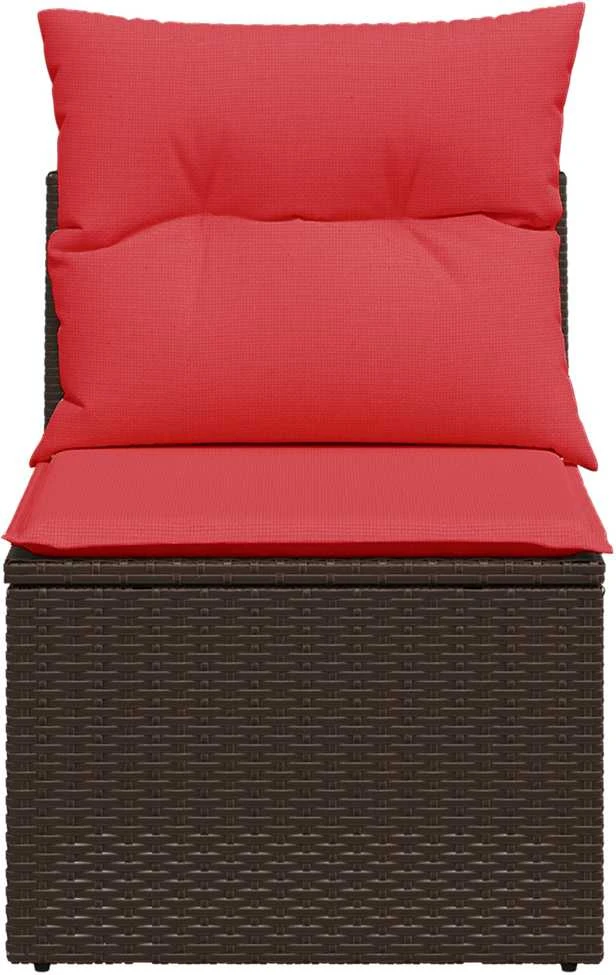 | Sodo sofa | su pagalve Ruda 55 x 62 x 69 cm poliratanas