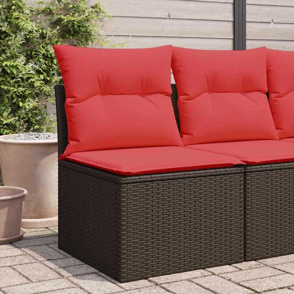 | Sodo sofa | su pagalve Ruda 55 x 62 x 69 cm poliratanas
