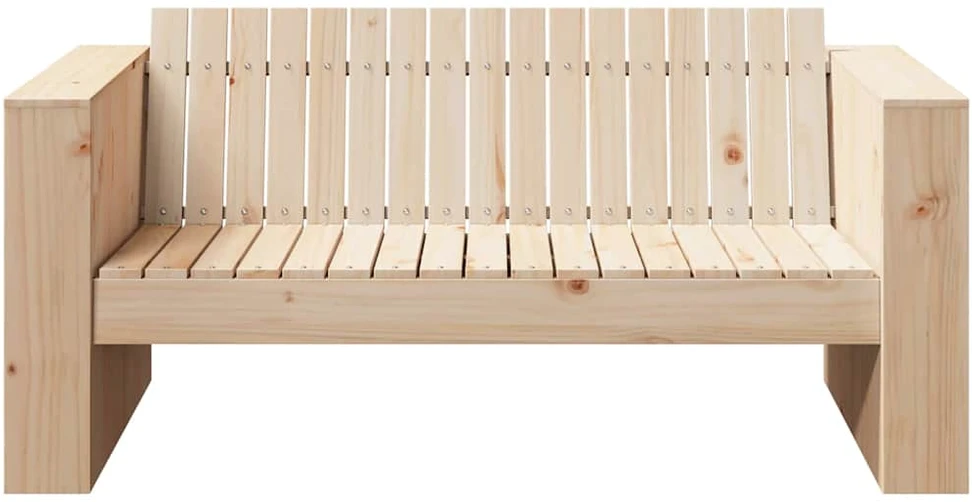 Sodo sofa Natūrali 134 x 60 x 62 cm Kietos pušies mediena