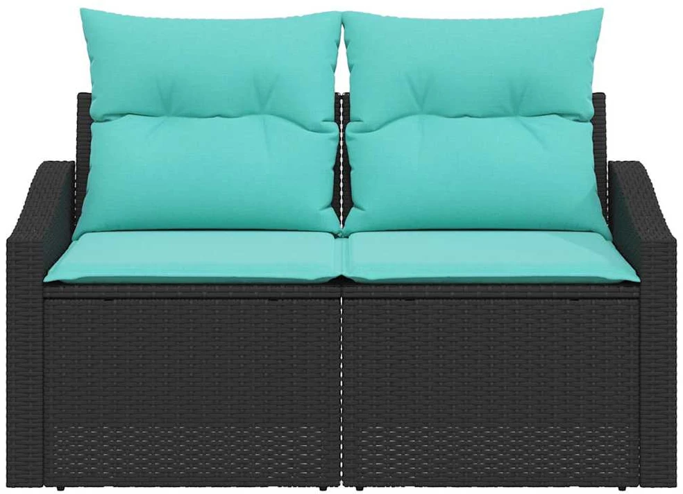 Sodo sofa Pilka 123 x 62 x 69cm poliratanas