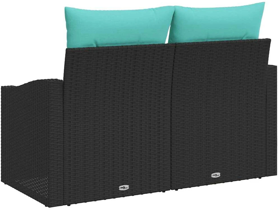 Sodo sofa Pilka 123 x 62 x 69cm poliratanas