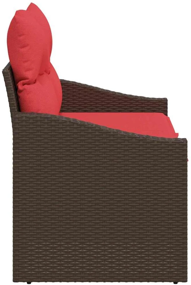 Sodo sofa Ruda 123 x 62 x 69cm poliratanas