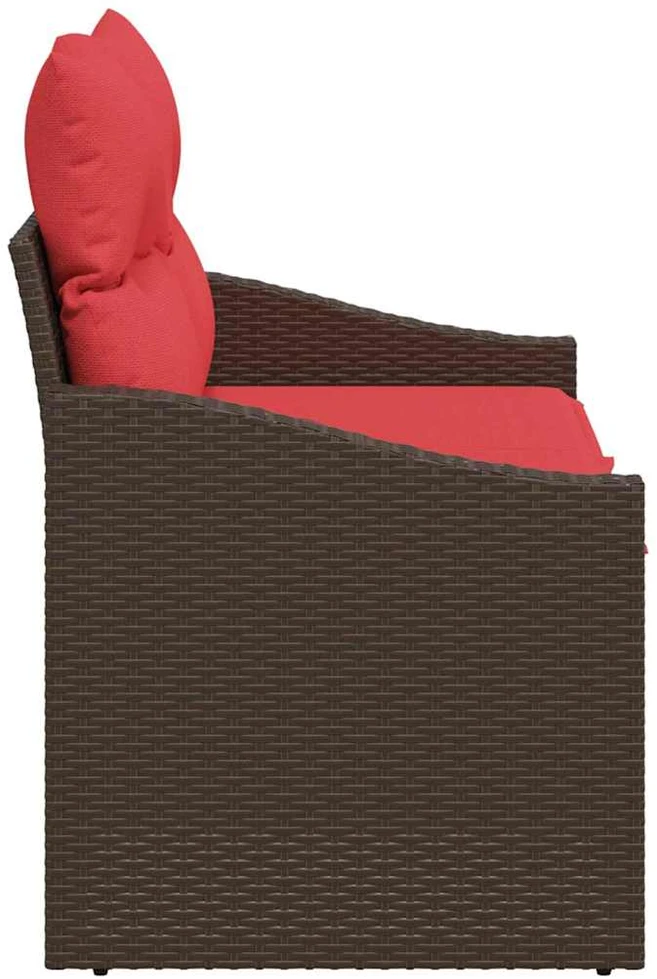 Sodo sofa Ruda 123 x 62 x 69cm poliratanas