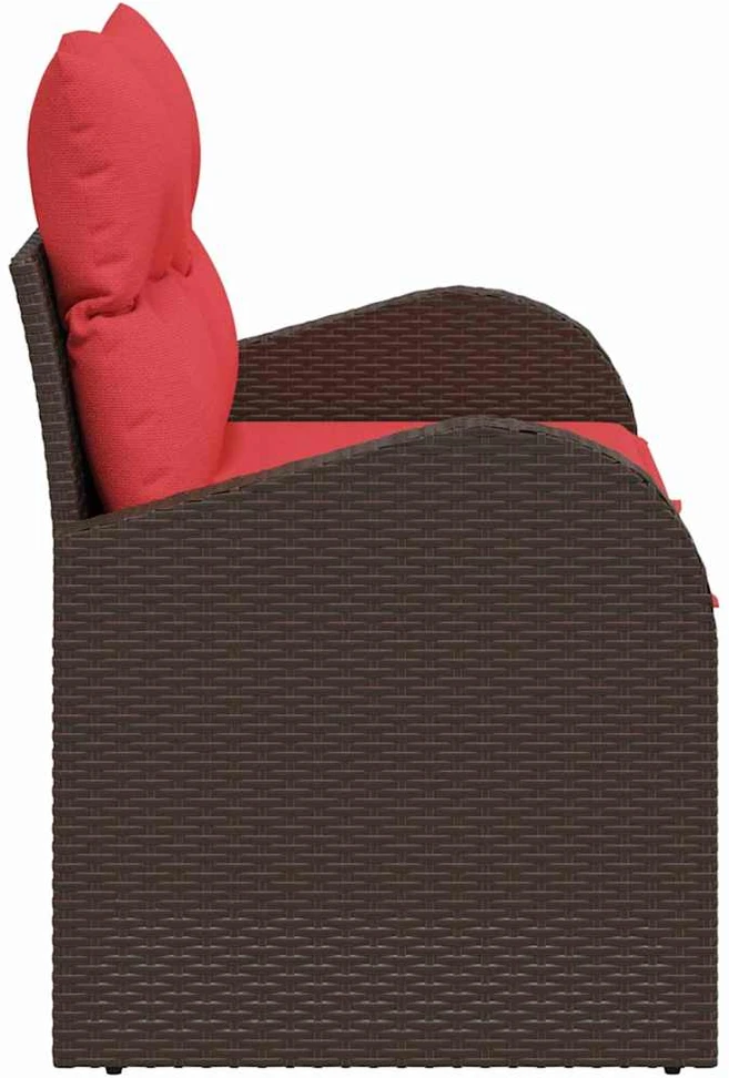 Sodo sofa Ruda 124 x 62 x 85cm poliratanas
