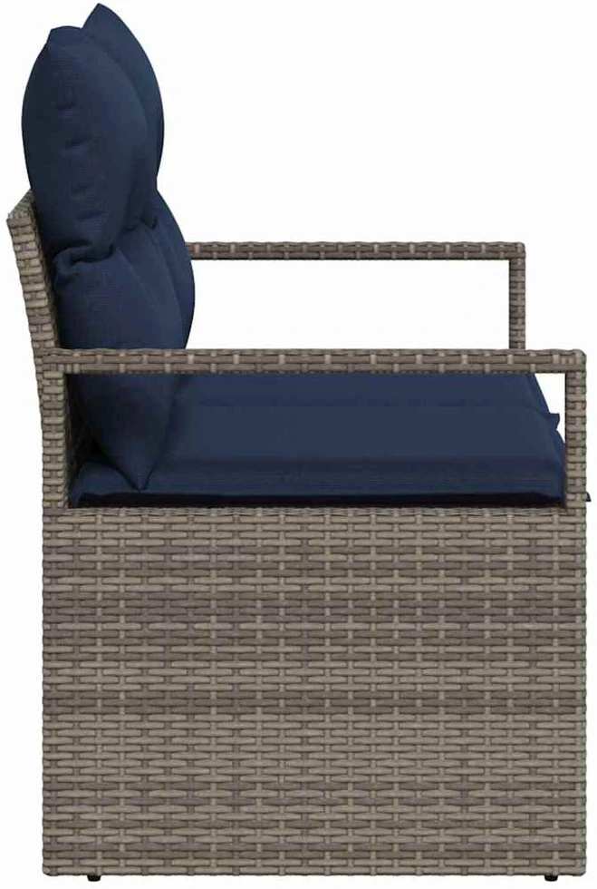Sodo sofa su pagalve 120 x 62 x 69 cm poliratanas