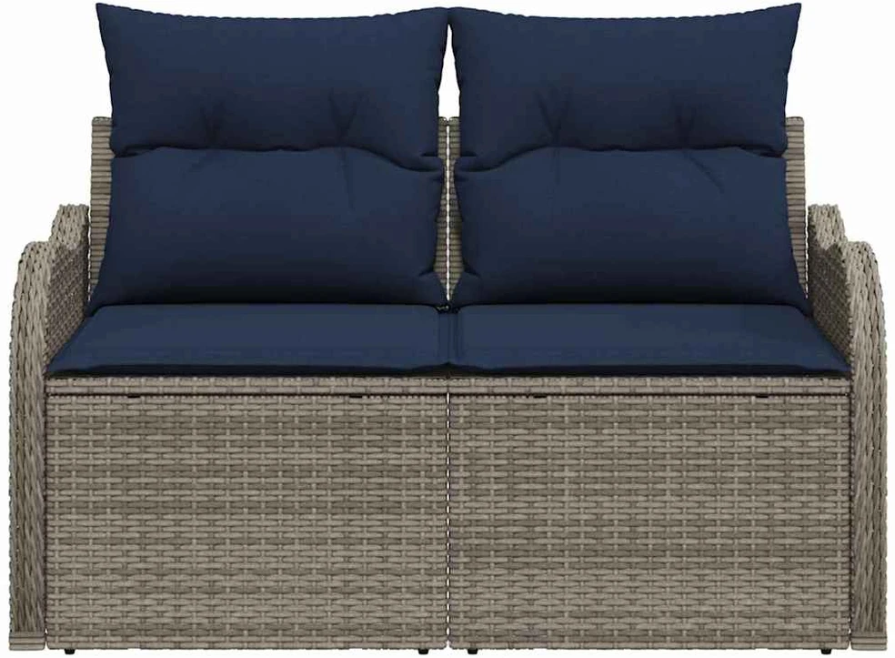 Sodo sofa su pagalve 121 x 62 x 69 cm poliratanas