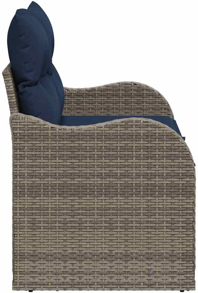 Sodo sofa su pagalve 121 x 62 x 69 cm poliratanas