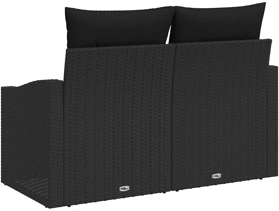 Sodo sofa su pagalve 123 x 62 x 69 cm poliratanas