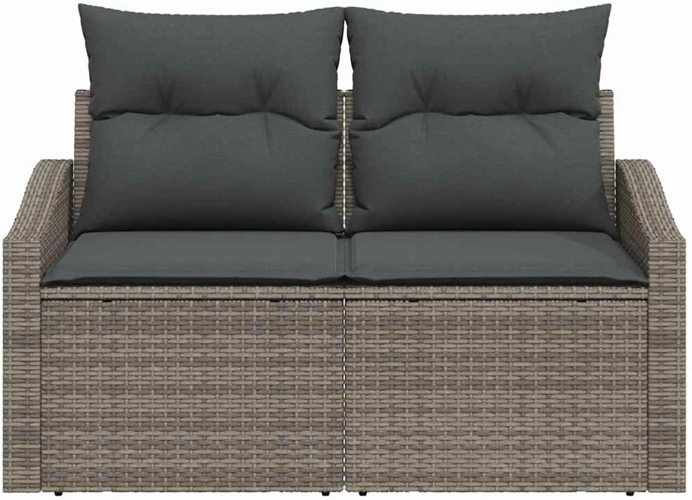 Sodo sofa su pagalve 123 x 62 x 69 cm poliratanas
