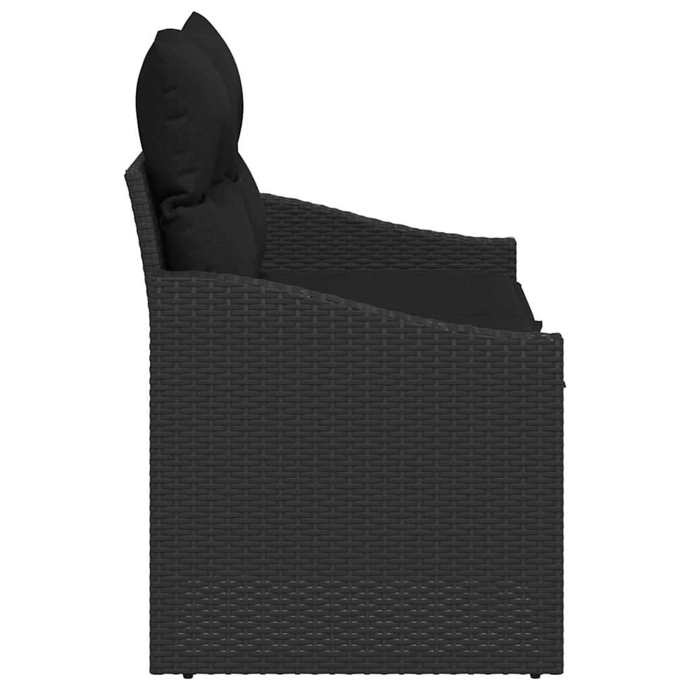 Sodo sofa su pagalve 123 x 62 x 69 cm poliratanas
