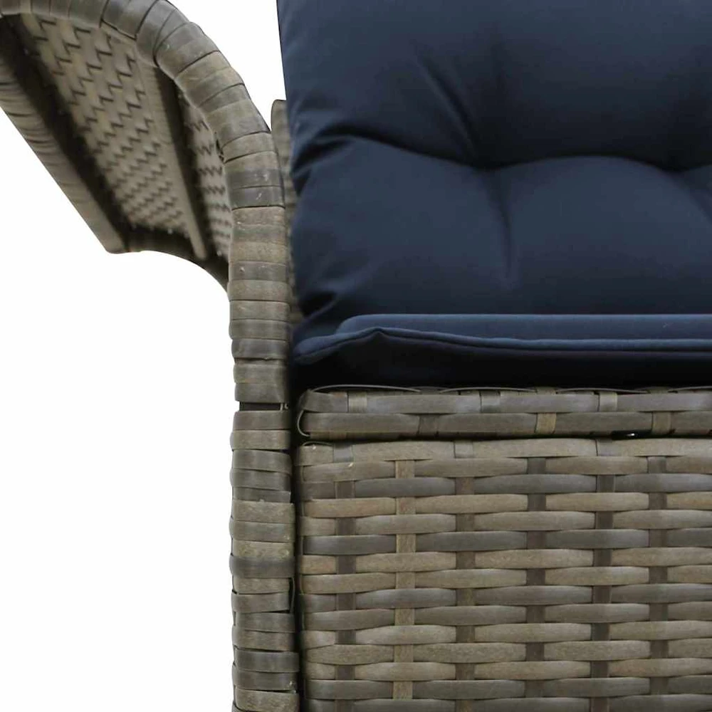 Sodo sofa 2-Vietų skaičius poliratanas