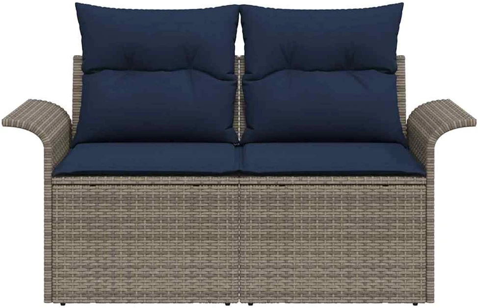Sodo sofa 2-Vietų skaičius poliratanas