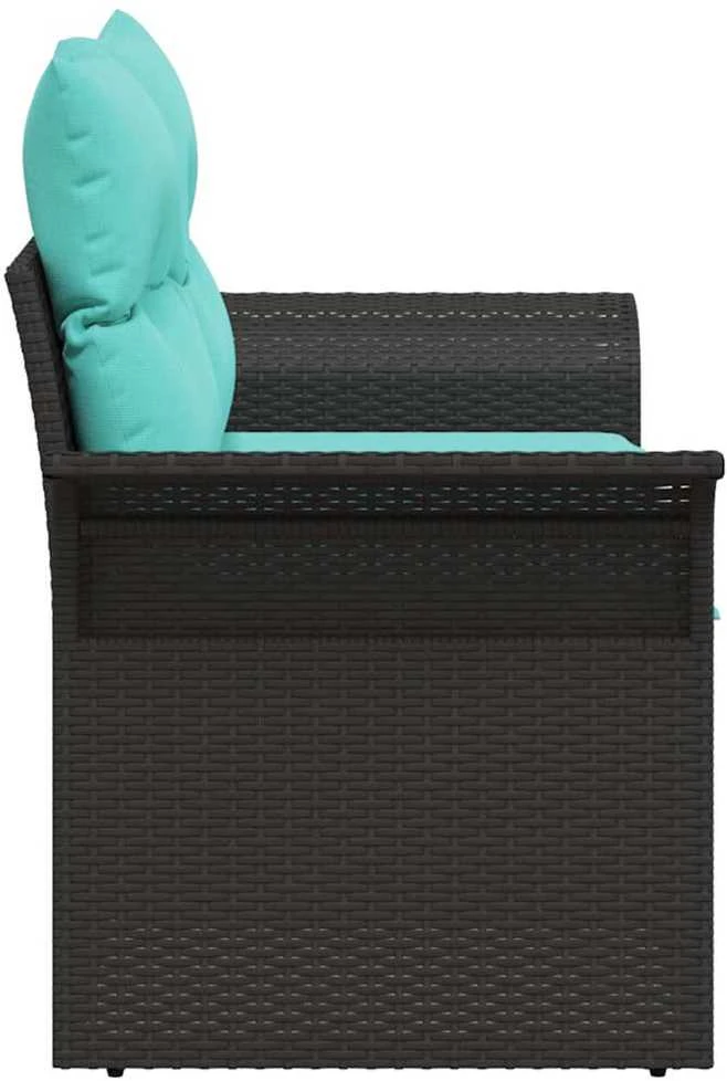 Sodo sofa 2-Vietų skaičius poliratanas