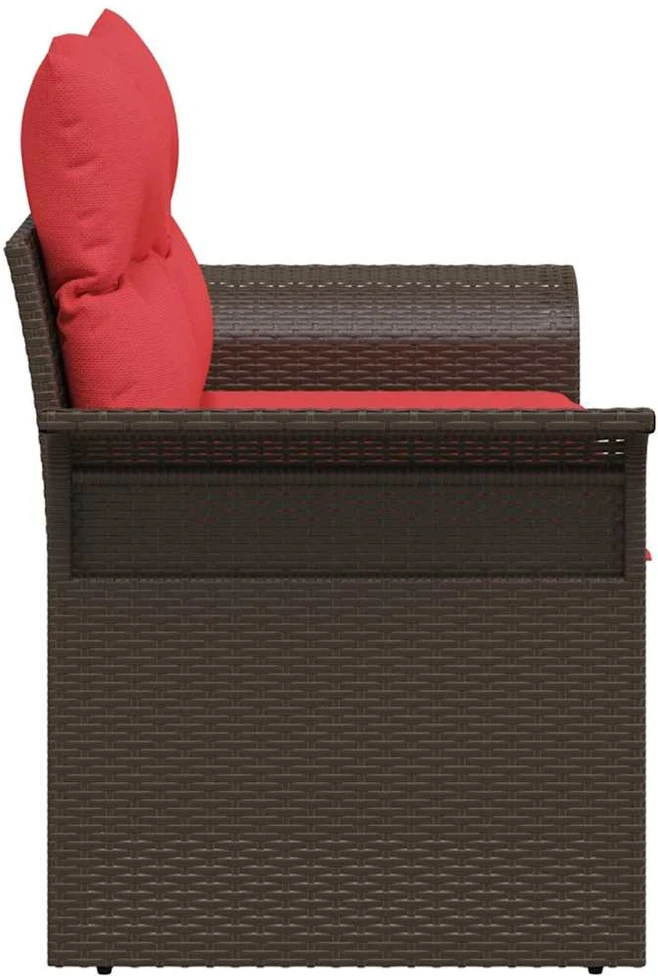 Sodo sofa 2-Vietų skaičius poliratanas