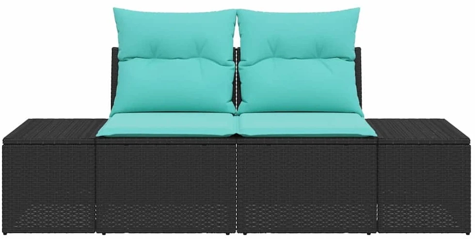 Sodo sofa su pagalve 184 x 62 x 69 cm poliratanas