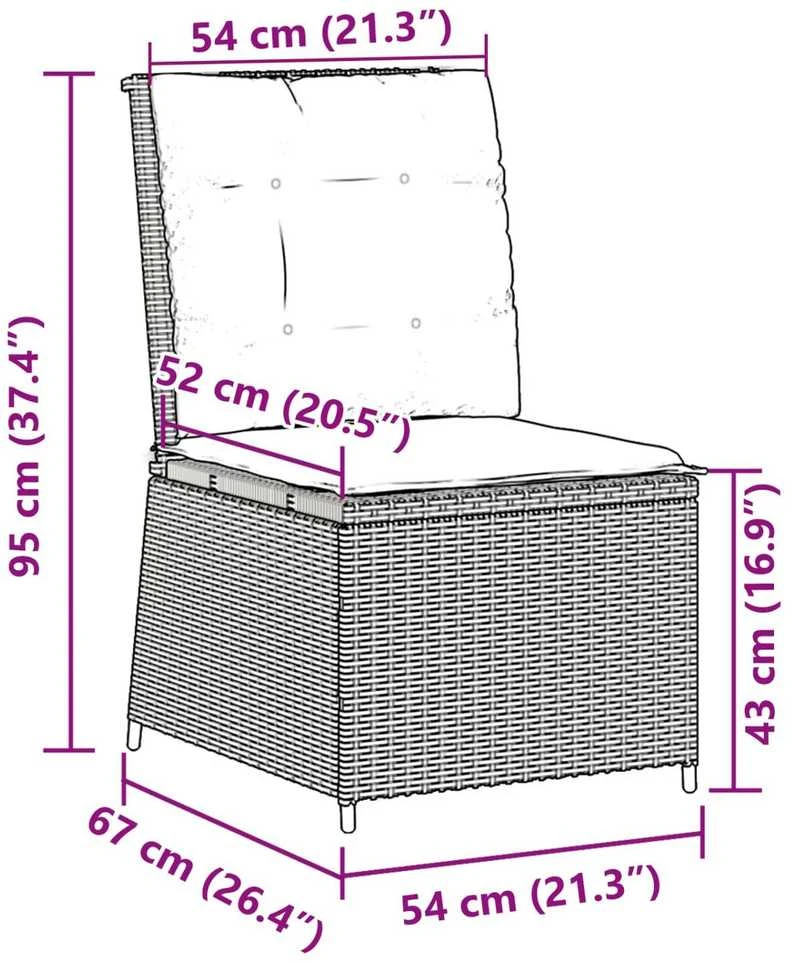 Sodo sofa Juoda ir kreminė balta poliratanas
