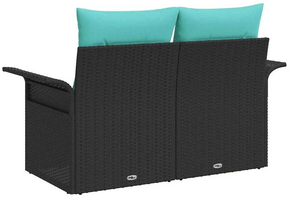 Sodo sofa 2-Vietų skaičius poliratanas