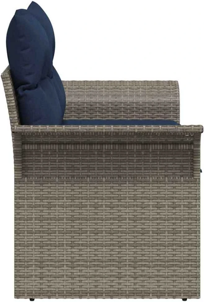 Sodo sofa 2-Vietų skaičius poliratanas