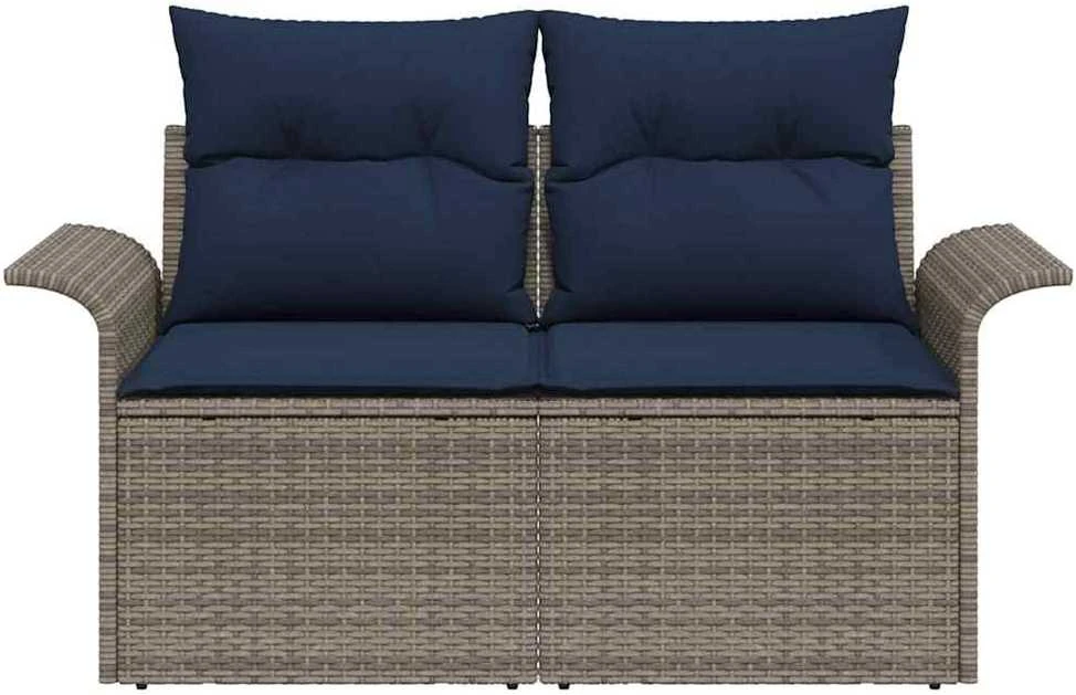Sodo sofa 2-Vietų skaičius poliratanas