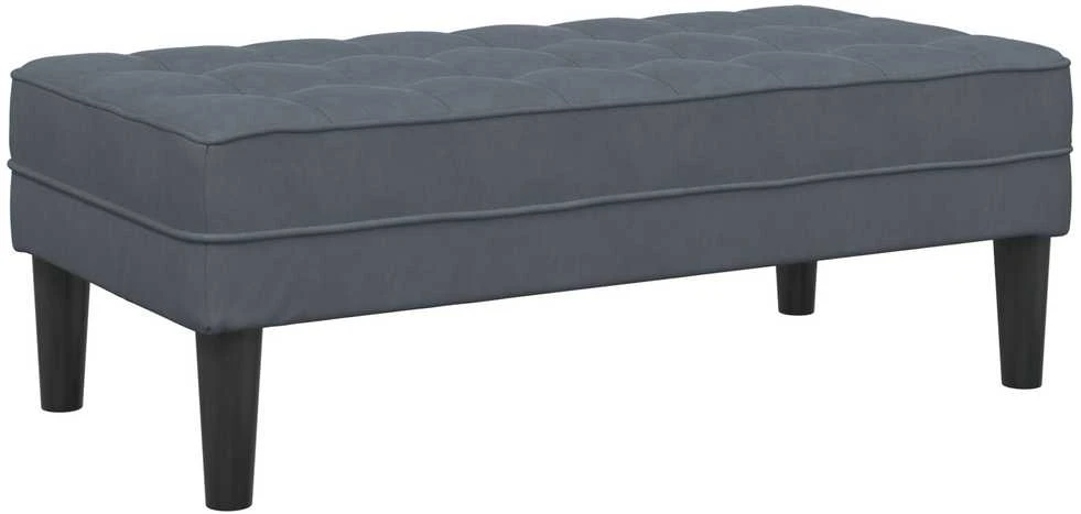 Sofa Sofos komplektas 2 vnt. Tamsiai pilka Poliesteris