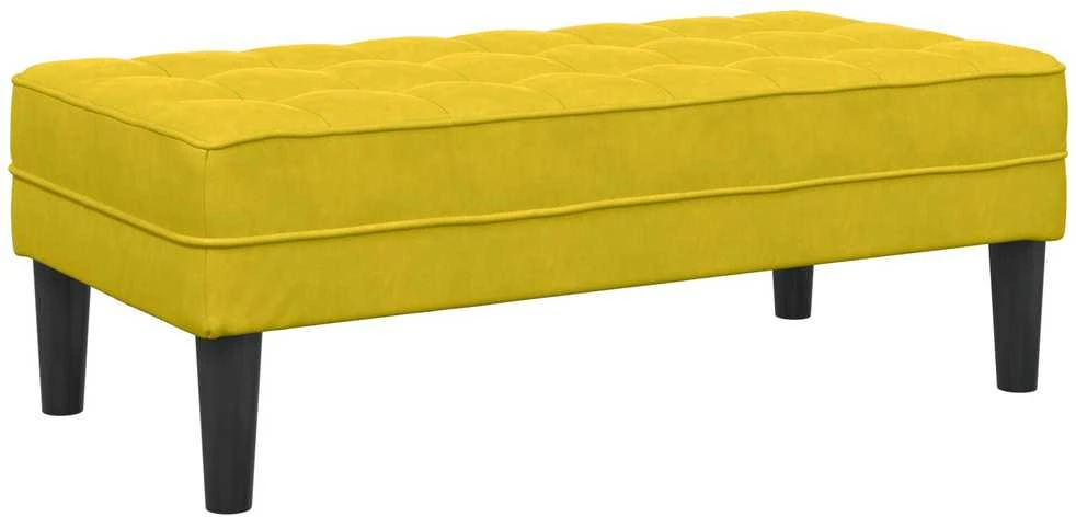 Sofa Sofos komplektas 2 vnt. Geltona Poliesteris