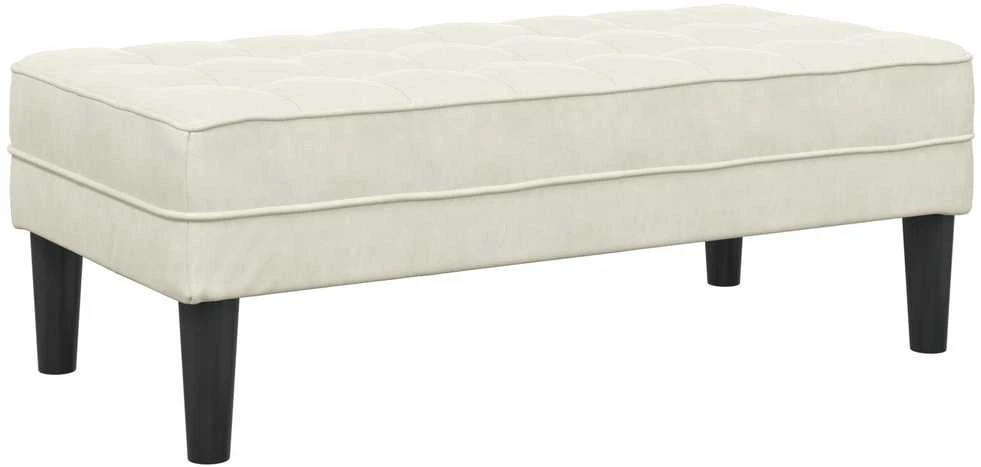 Sofa Sofos komplektas 2 vnt. Kreminė Poliesteris