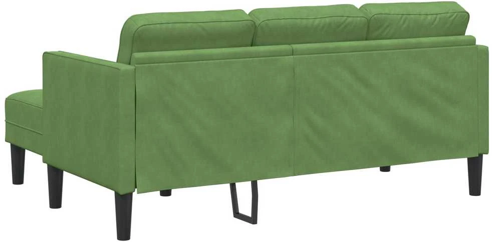 Sofa Sofos komplektas 2 vnt. Šviesiai žalia Poliesteris