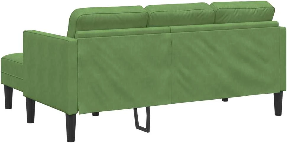 Sofa Sofos komplektas 2 vnt. Šviesiai žalia Poliesteris