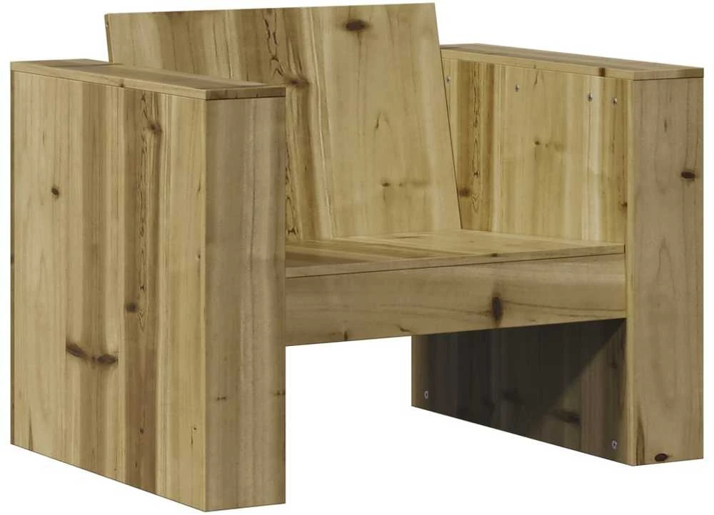 Sodo sofos dalis, 79x60x62cm, impregnuota pušies mediena